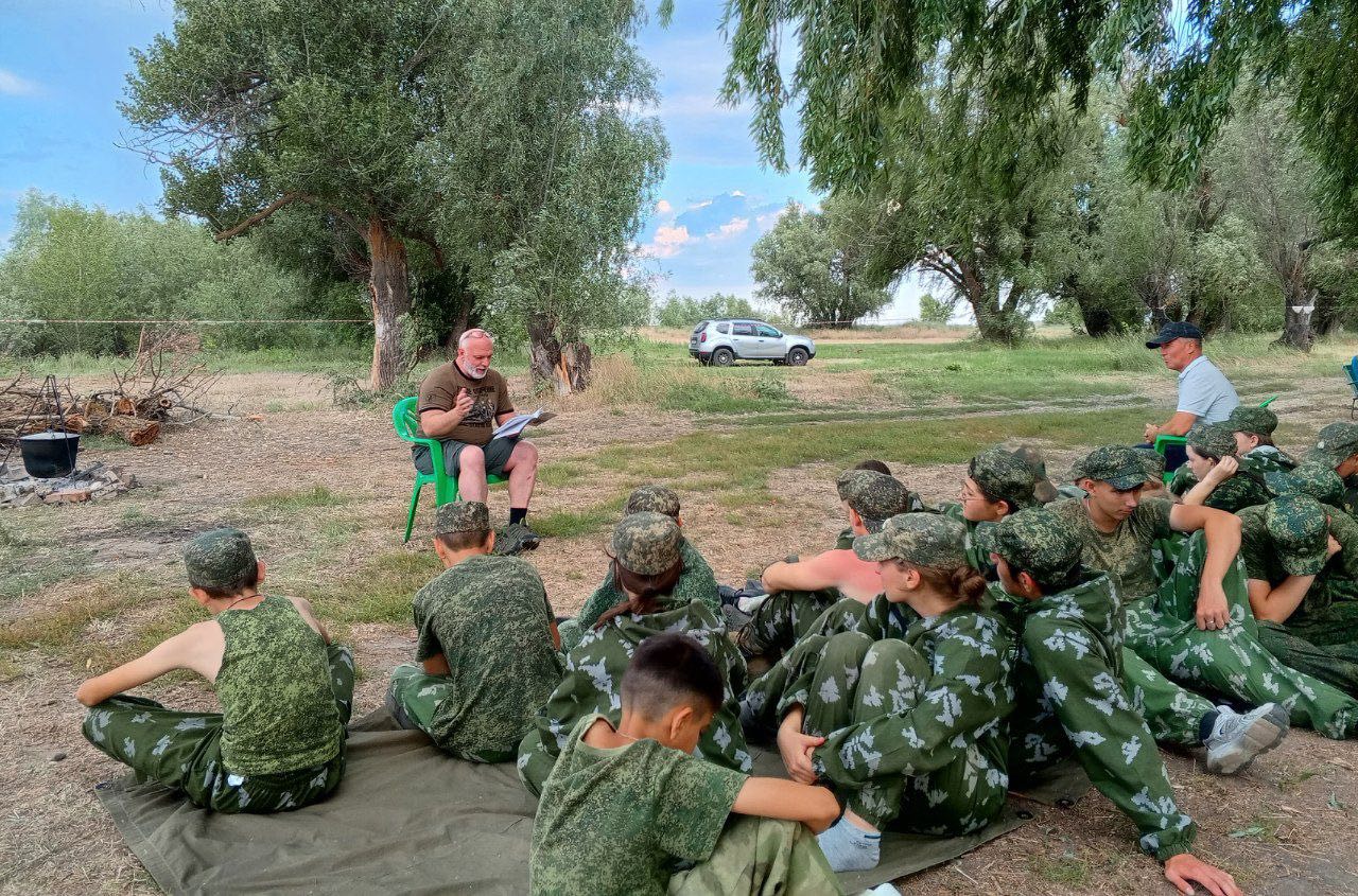 ? Встреча с вечным! На военно-полевом выходе воспитанников ВПК 